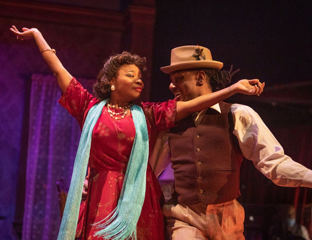 Donica Lynn and Terrell Armstrong at 