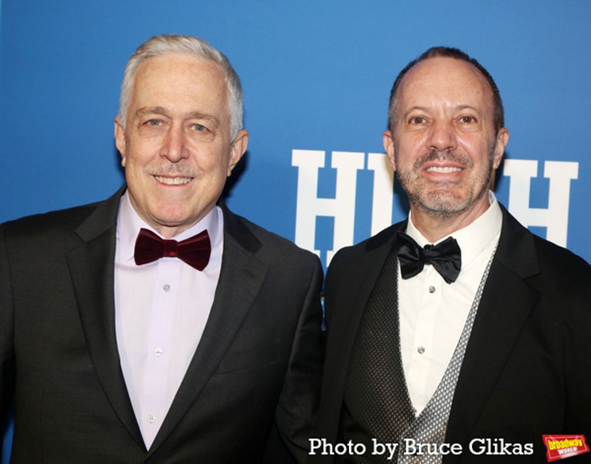 Mark Sparrow and Musical Director/Conductor Patrick Vaccariello at 