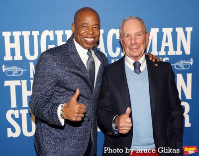 NYC Mayor Eric Adams and Mike Bloomberg Photo