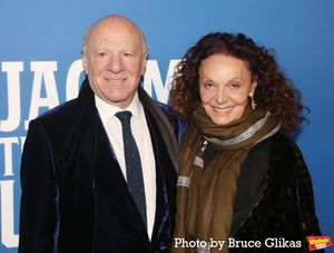 Producer Barry Diller and Diane von Furstenberg @ BroadwayWorld Producer Barry Diller and Diane von Furstenberg Photo