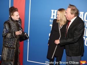 Cindy Adams, Imogen Lloyd Webber and Andrew Lloyd Webber Photo