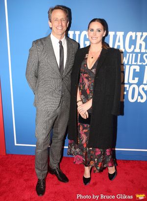 Seth Meyers and Alexi Ashe Photo