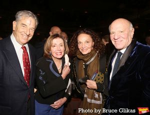 Paul Pelosi, Speaker of the United States House of Representatives Nancy Pelosi, Diane von Furstenberg and Producer Barry Diller @ BroadwayWorld Paul Pelosi, Speaker of the United States House of Representatives Nancy Pelosi, Dian Photo
