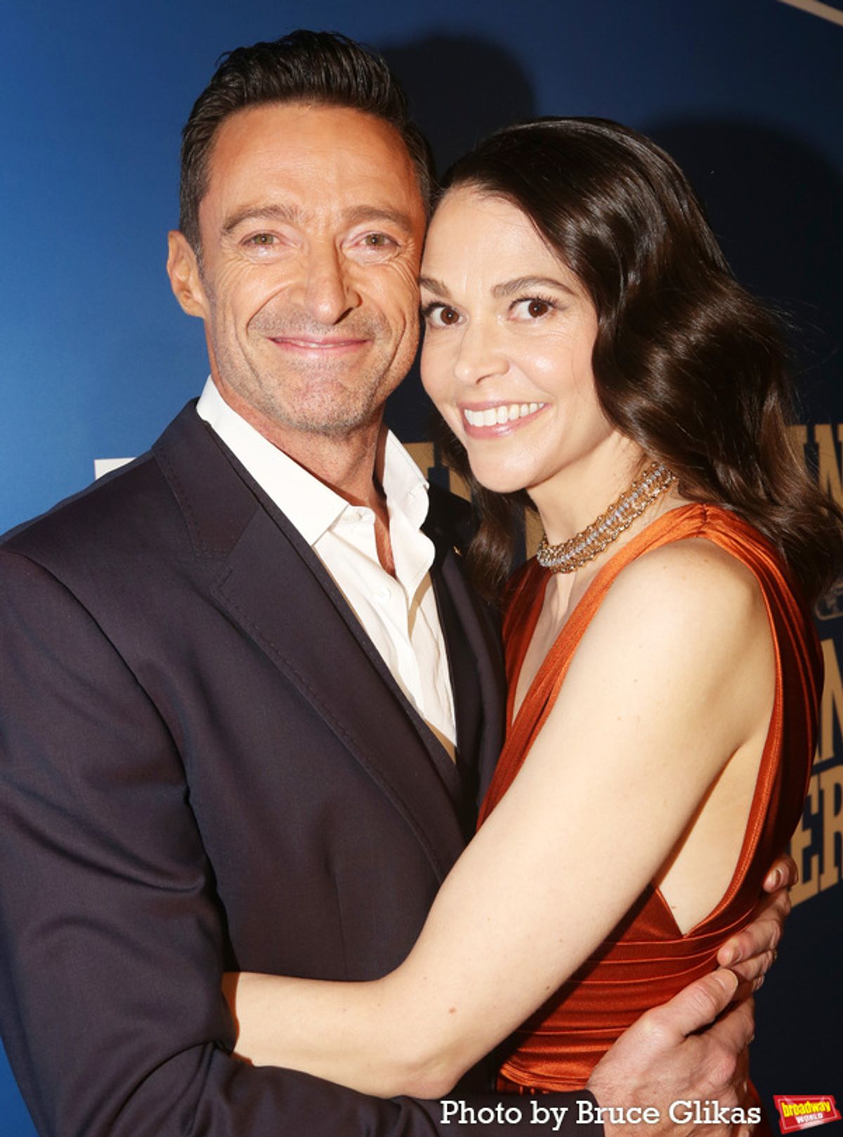 Hugh Jackman and Sutton Foster  at 