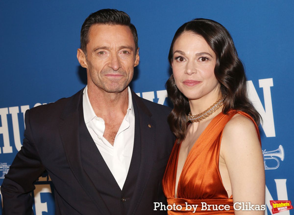 Hugh Jackman and Sutton Foster  at 