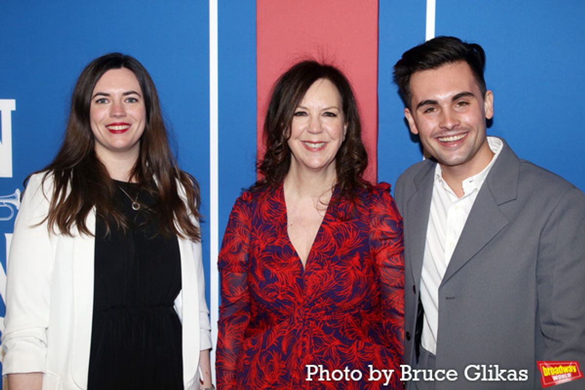 Imogen Clare-Wood, Producer Kate Horton and Ian Palmer at 