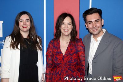 Imogen Clare-Wood, Producer Kate Horton and Ian Palmer Photo