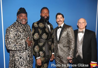 Phillip Boykin, Nicholas Ward, Daniel Torres and Eddie Korbich  Photo