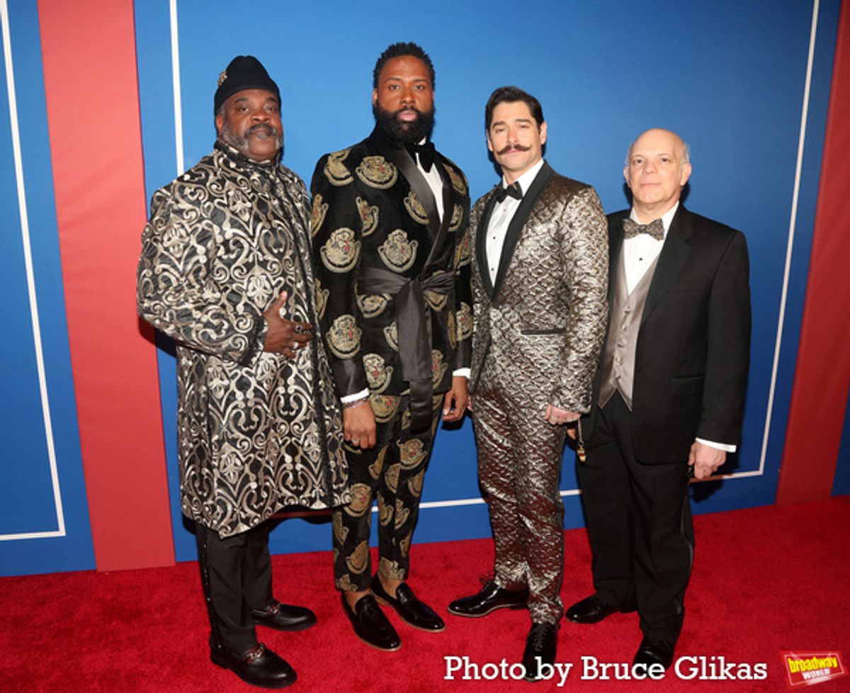 Phillip Boykin, Nicholas Ward, Daniel Torres and Eddie Korbich  at 