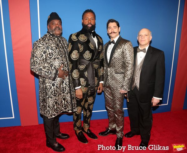 Phillip Boykin, Nicholas Ward, Daniel Torres and Eddie Korbich  Photo