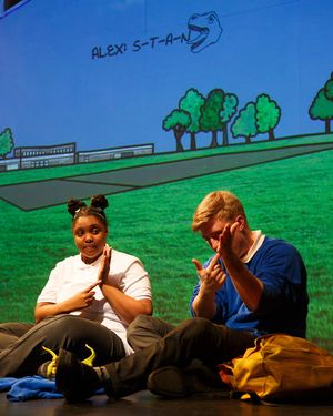 Alexandra James and Ross Thompson  Photo