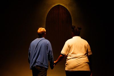 Ross Thompson and Alexandra James  Photo