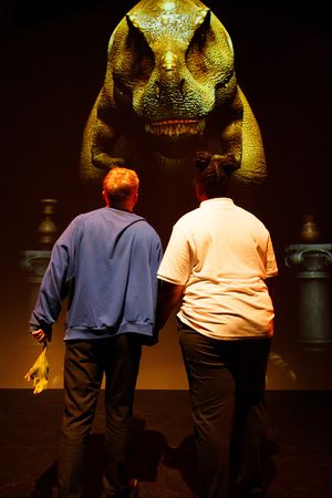 Ross Thompson and Alexandra James  Photo