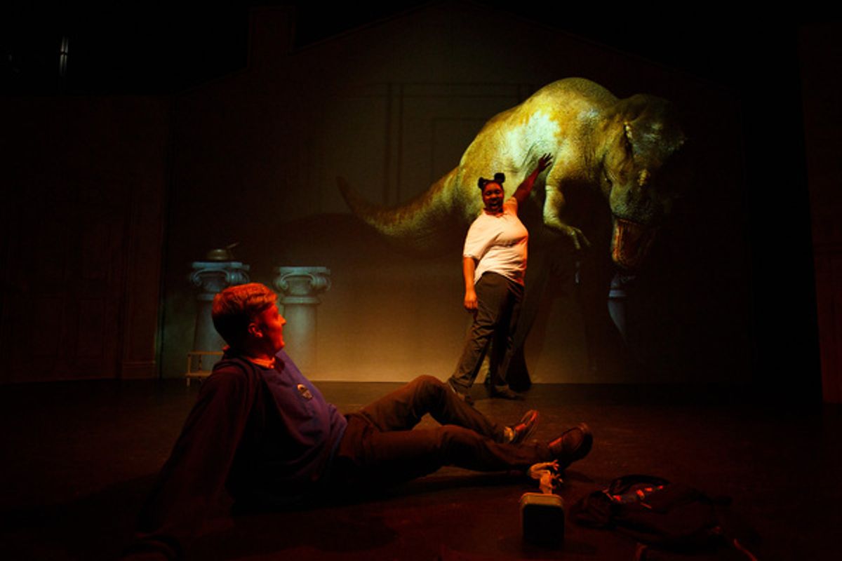 Ross Thompson and Alexandra James  at 