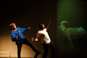 Ross Thompson and Alexandra James Photo