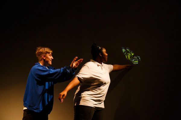 Ross Thompson and Alexandra James  Photo