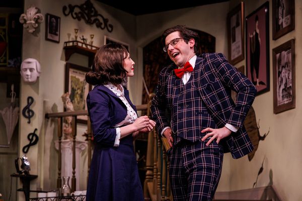 Cast of Bergen County Players' production of Ken Ludwig's MOON OVER BUFFALO Cast of B Photo