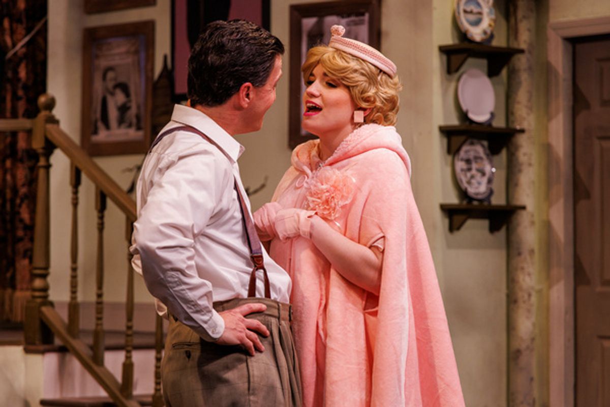 Cast of Bergen County Players' production of Ken Ludwig's MOON OVER BUFFALO  at 