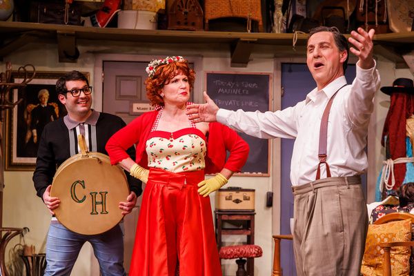 Cast of Bergen County Players' production of Ken Ludwig's MOON OVER BUFFALO  Photo