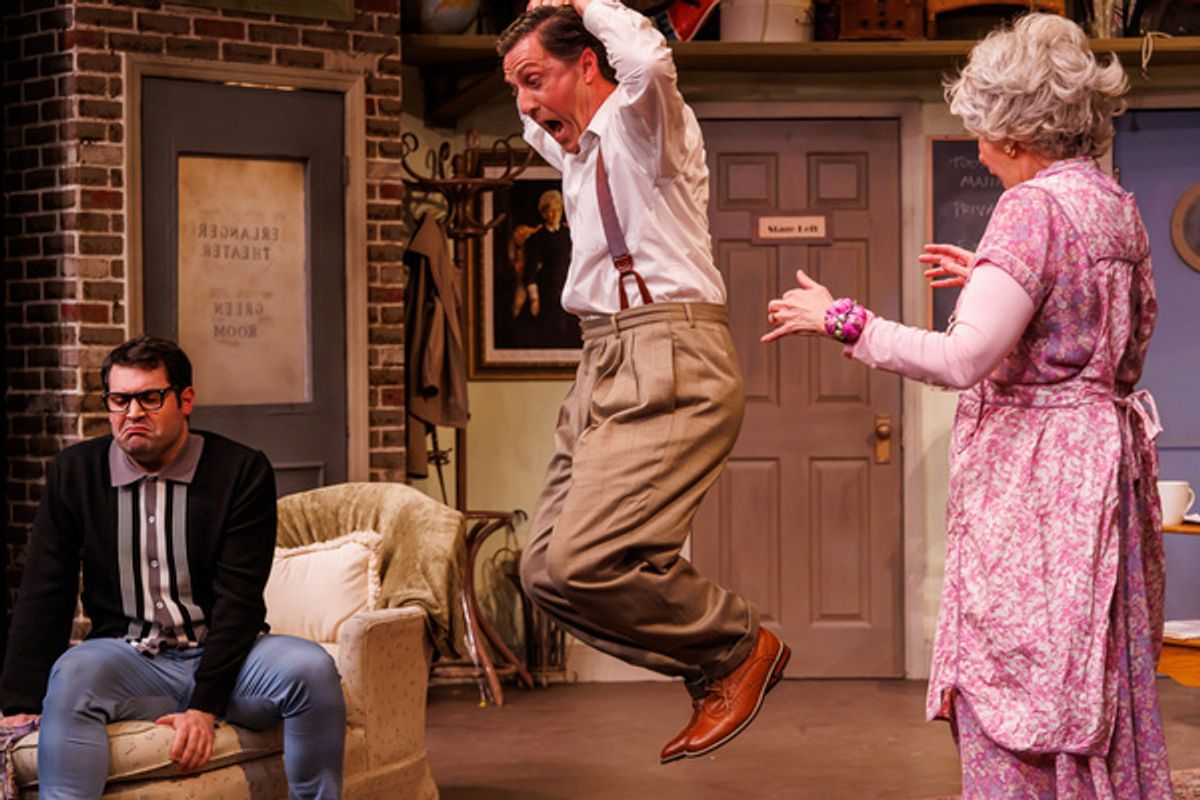 Cast of Bergen County Players' production of Ken Ludwig's MOON OVER BUFFALO  at 