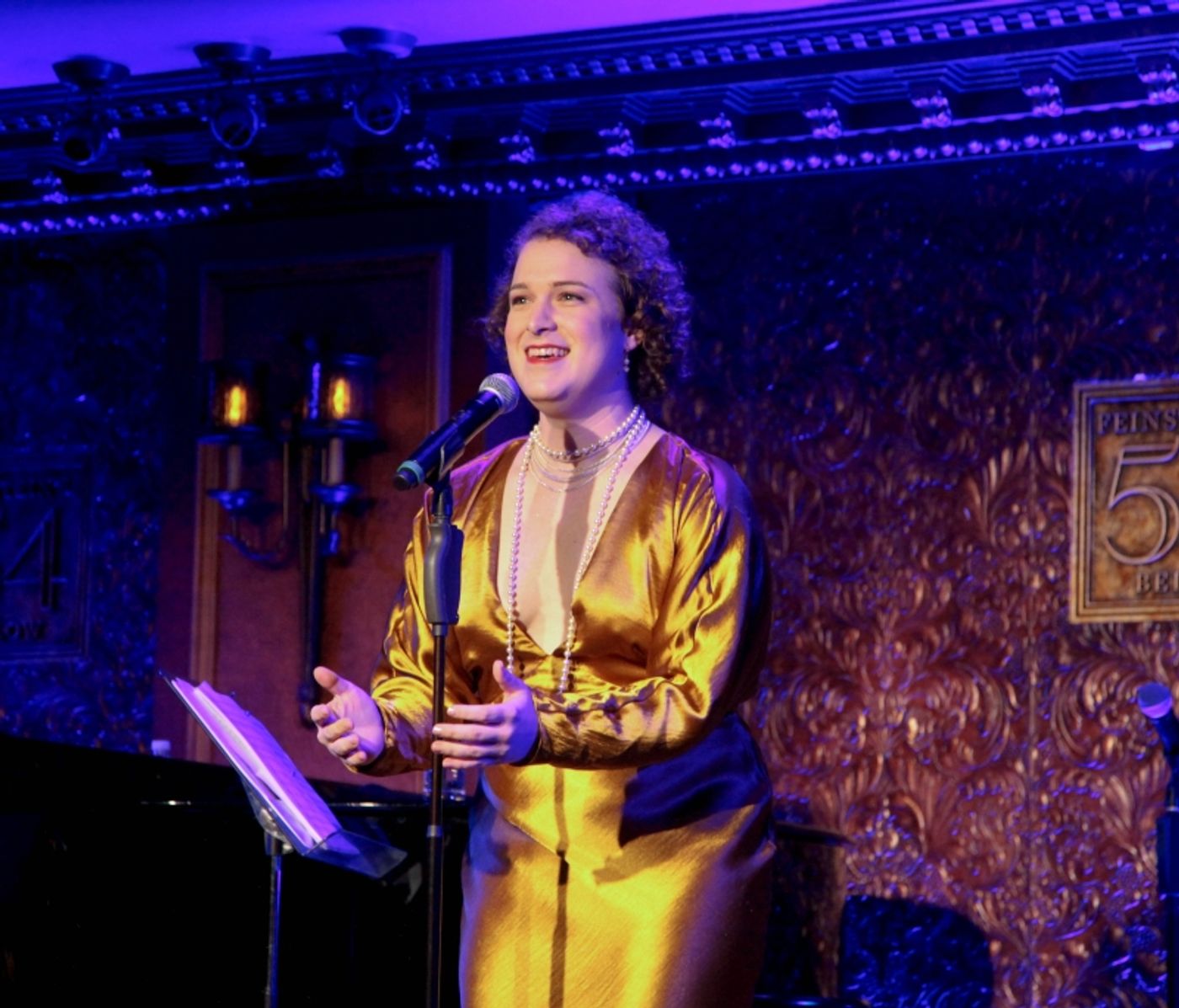 Photo Flash: ESTHER FALLICK UPDATES HER BOOK at 54 Below Introduces a New Artist to the Cabaret Stage  Image