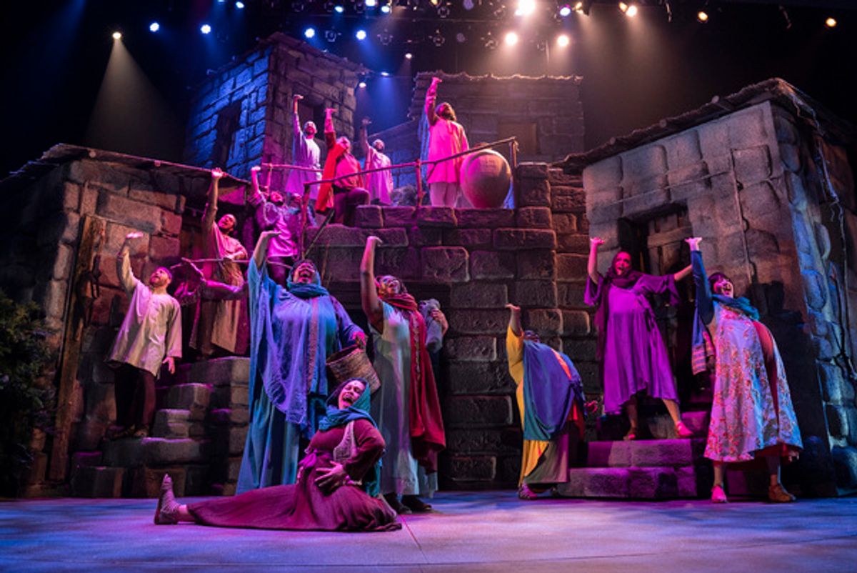 The ensemble of 'A.D. 16' at Olney Theatre Center. at Photos: Get A First Look At A.D. 16 At Olney Theater Center