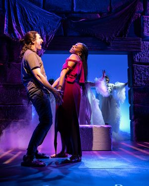 Phoenix Best as Mary and Ben Fankhauser as Jesus in a fantasy scene from "A.D. 16" at Olney Theatre Center.
@ BroadwayWorld Phoenix Best as Mary and Ben Fankhauser as Jesus in a fantasy scene from "A.D. 16" at Photo