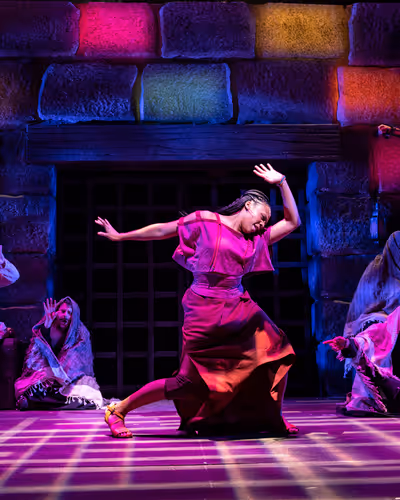 Phoenix Best as Mary of Magdala in "A.D. 16" at Olney Theatre Center
 Photo