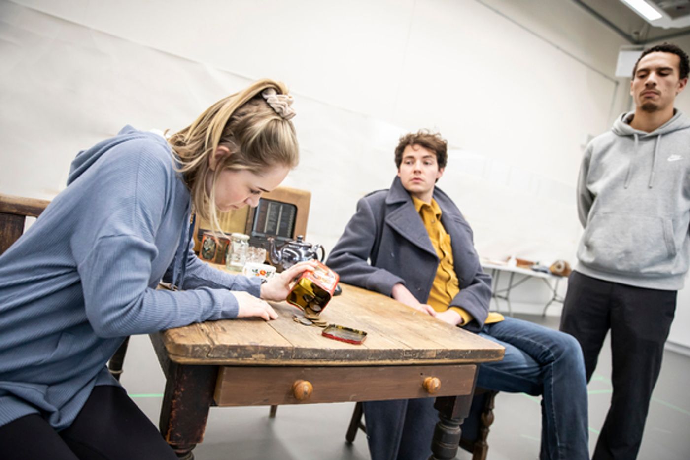 Photos: Go Inside Rehearsals for BLACKMAIL  Image