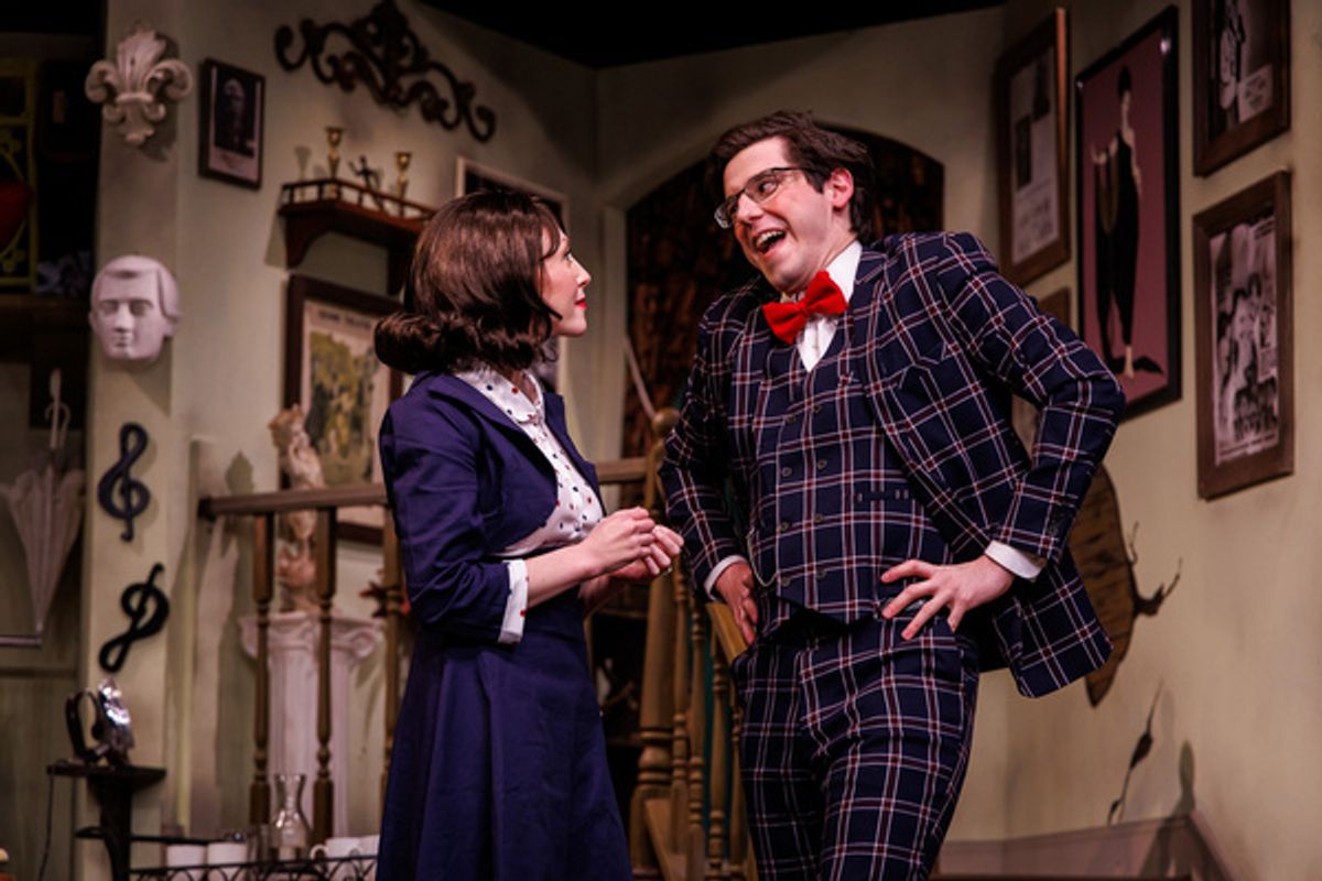 The Cast of MOON OVER BUFFALO at Photos: First Look At MOON OVER BUFFALO Now Onstage Through March 5