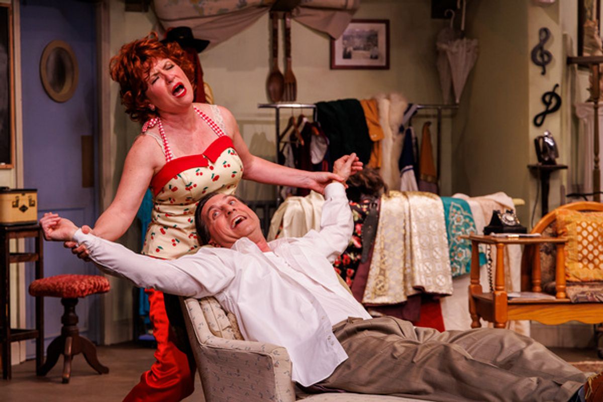 The Cast of MOON OVER BUFFALO at Photos: First Look At MOON OVER BUFFALO Now Onstage Through March 5