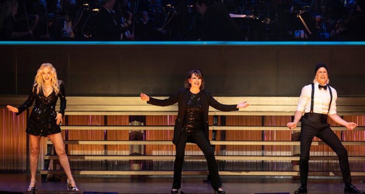 Betsy Wolfe, Beth Leavel and Gavin Creel at 