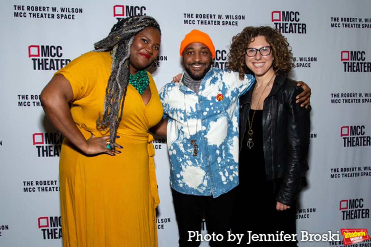 Chika V. Ike, Darrell Grand Moultrie, Ellie Heyman at 