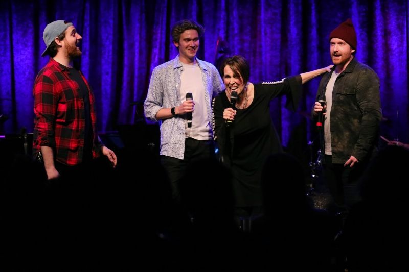 Photo Flash: February 8th THE LINEUP WITH SUSIE MOSHER at Birdland Theater Gets Rowdy When Dan Finnerty Drops In  Image