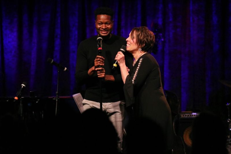 Photo Flash: February 8th THE LINEUP WITH SUSIE MOSHER at Birdland Theater Gets Rowdy When Dan Finnerty Drops In  Image