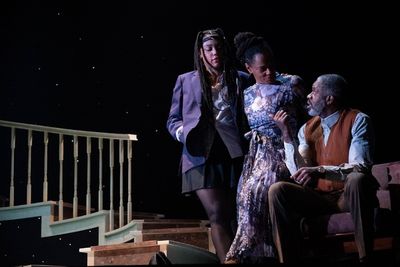 Ruby Barker, Suzette Llewellyn and Wil Johnson Photo