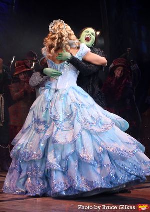 Brittney Johnson as "Glinda" and Lindsay Pearce as "Elphaba" @ BroadwayWorld Brittney Johnson as "Glinda" and Lindsay Pearce as "Elphaba" Photo