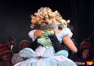 Brittney Johnson as "Glinda" and Lindsay Pearce as "Elphaba" @ BroadwayWorld Brittney Johnson as "Glinda" and Lindsay Pearce as "Elphaba" Photo