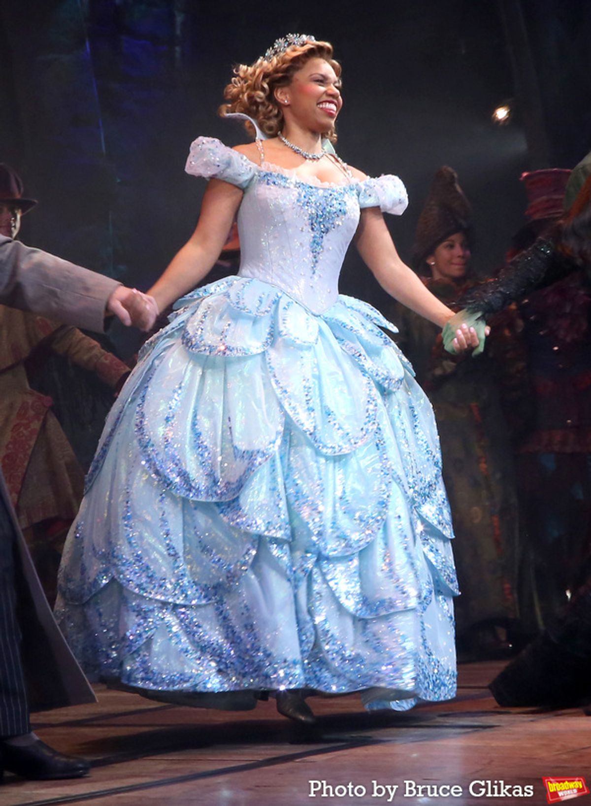 Brittney Johnson as 'Glinda' at 