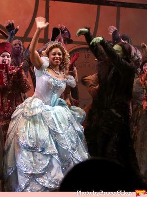 Brittney Johnson as "Glinda" and Lindsay Pearce as "Elphaba" @ BroadwayWorld Brittney Johnson as "Glinda" and Lindsay Pearce as "Elphaba" Photo