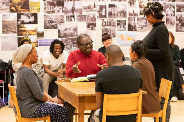 David Webber, Sandra James-Young and company Photo