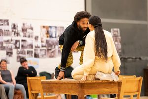 Elliot Barnes-Worrell and Leonie Elliott Photo