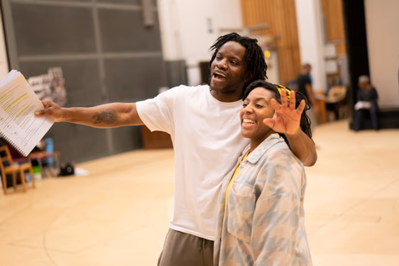 Photos: Inside Rehearsal For SMALL ISLAND at the Olivier Theatre  Image