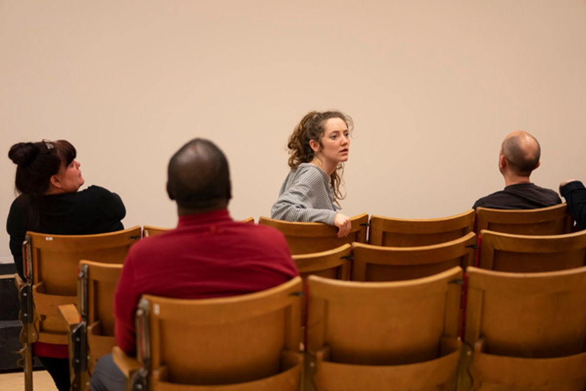 Mirren Mack at Photos: Inside Rehearsal For SMALL ISLAND at the Olivier Theatre