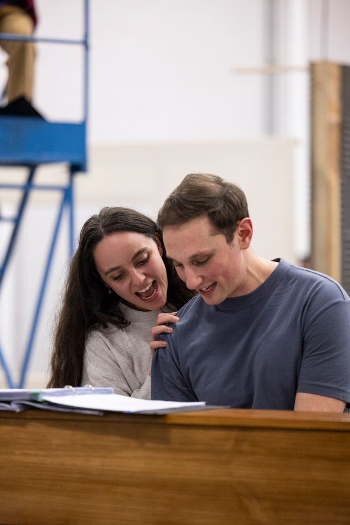 Seren Sandham-Davies, Joss Lovick at Photos: Inside Rehearsal For BEAUTIFUL: THE CAROLE KING MUSICAL at Curve