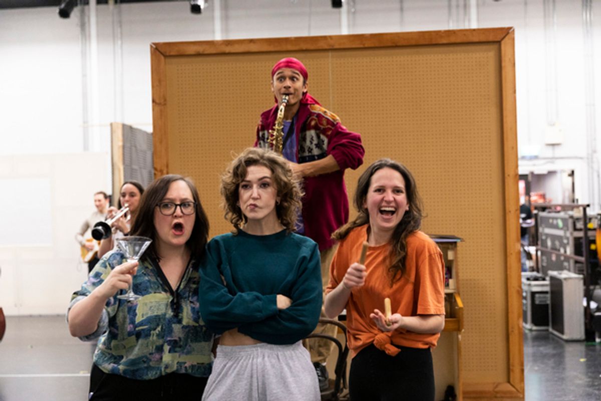 Kemi Clarke, Claire Greenway, Molly-Grace Cutler, Sorrel Jordan at 