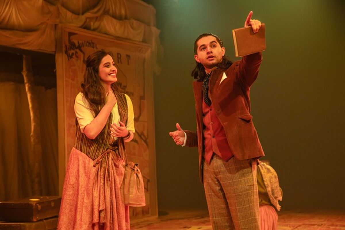 Ayesha Patel, Lucca Chadwick-Patel at Photos: First Look at BROKEN WINGS at Charing Cross Theatre
