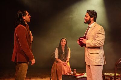 Ayesha Patel, Lucca Chadwick-Patel, Stephen Raman-Hughes Photo