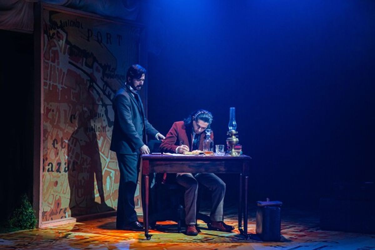 Nadim Naaman, Lucca Chadwick-Patel at 