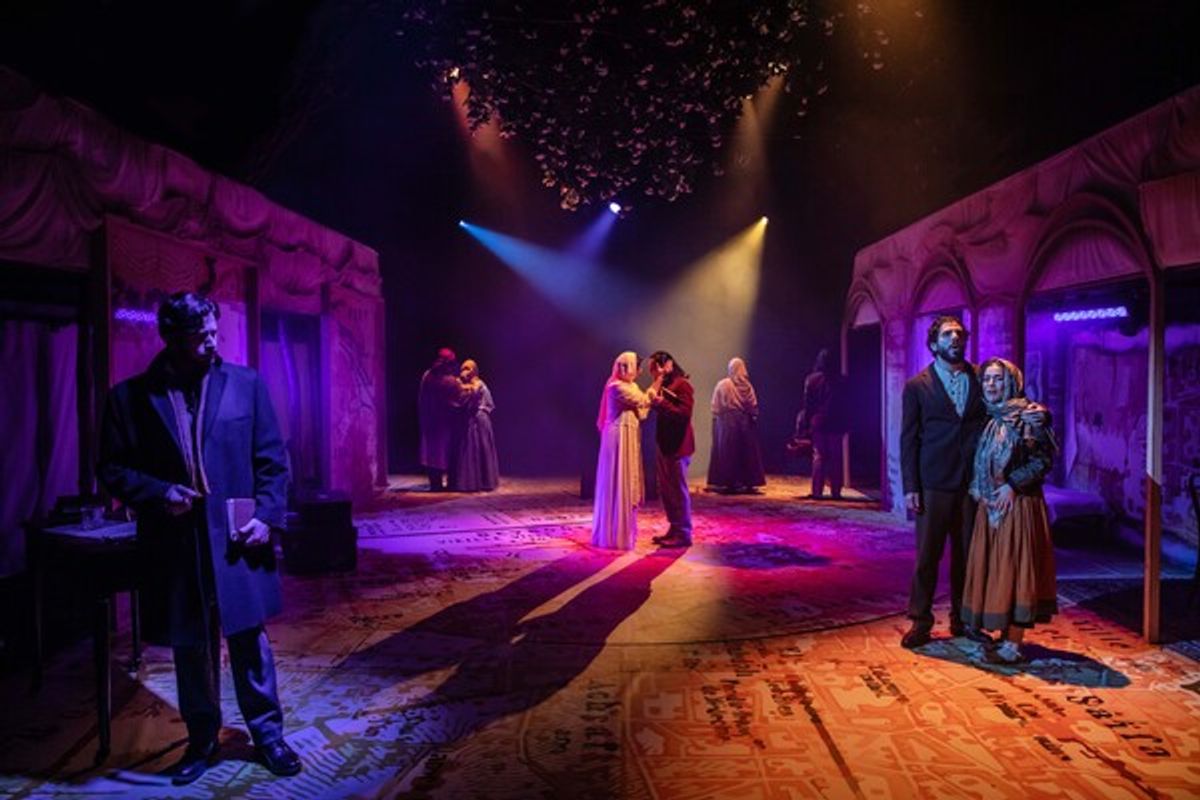 Cast at Photos: First Look at BROKEN WINGS at Charing Cross Theatre